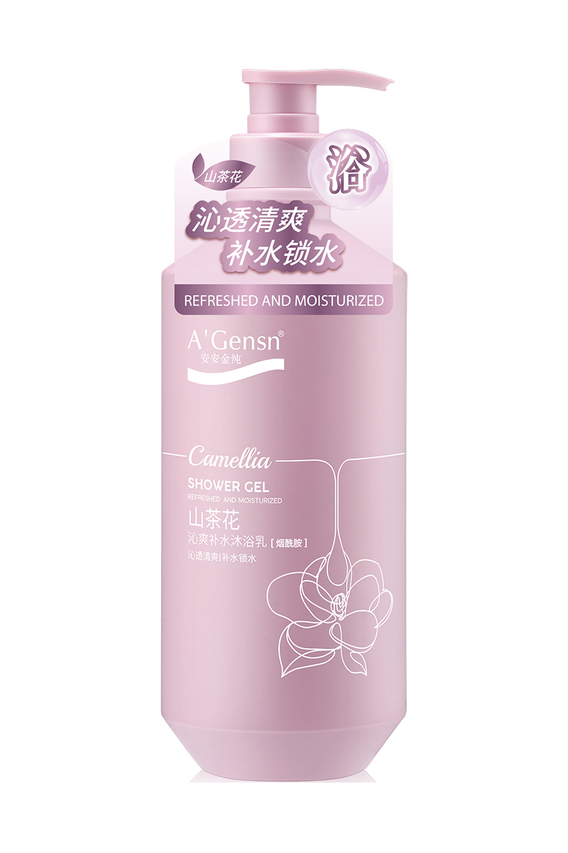 LETOU乐投金纯山茶花沁爽补水沐浴乳